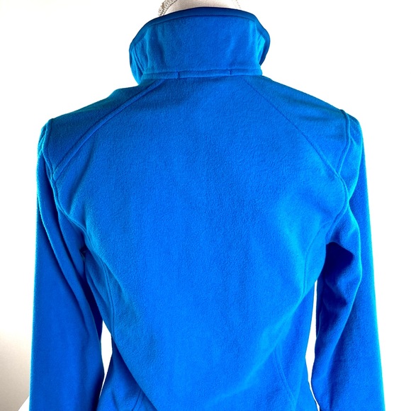 Lands’ End | Intense Blue Fleece Pullover XS NWOT - Picture 3 of 10